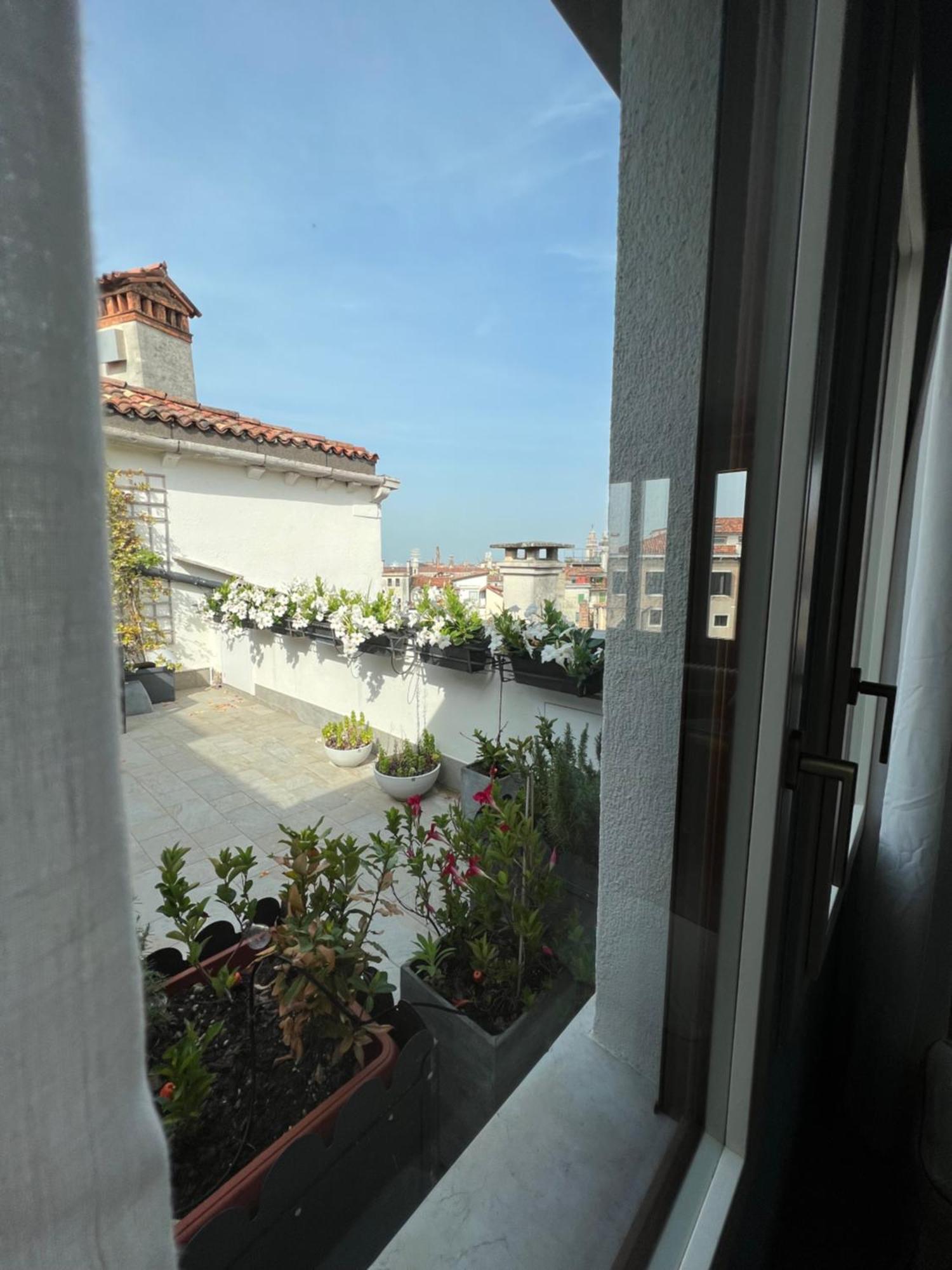 Attico Canal Grande A Palazzo Contarini Corfu Venezia Eksteriør bilde