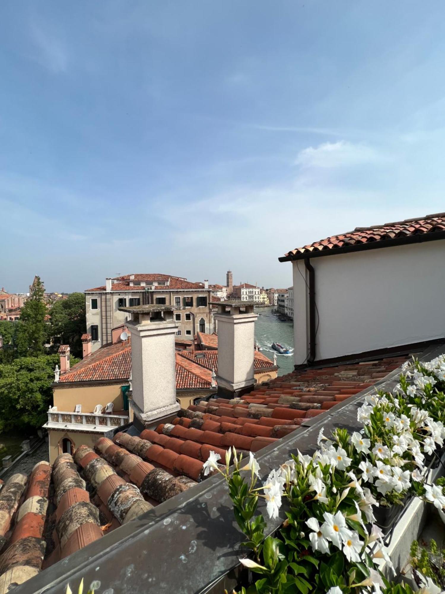 Attico Canal Grande A Palazzo Contarini Corfu Venezia Eksteriør bilde