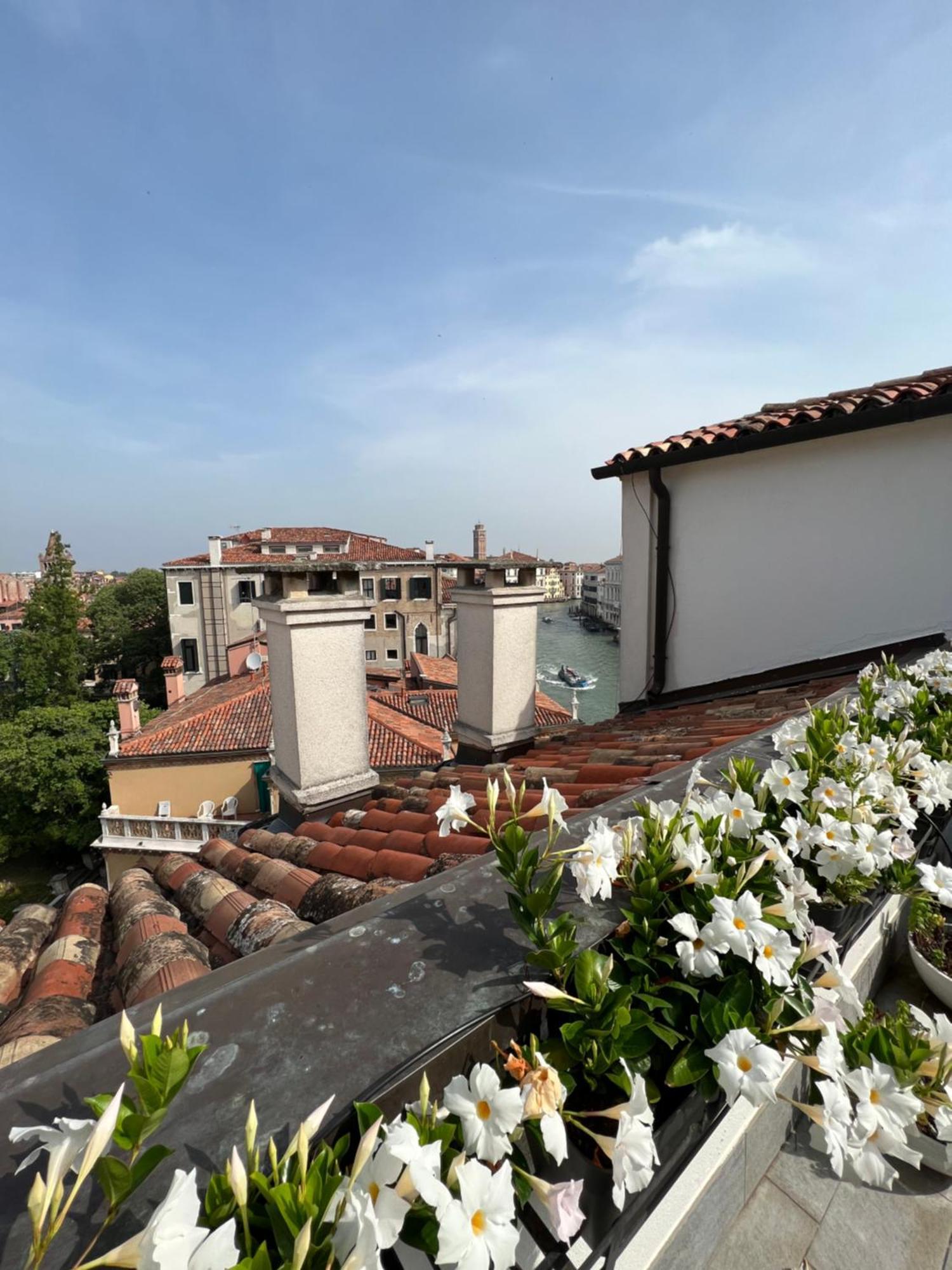 Attico Canal Grande A Palazzo Contarini Corfu Venezia Eksteriør bilde