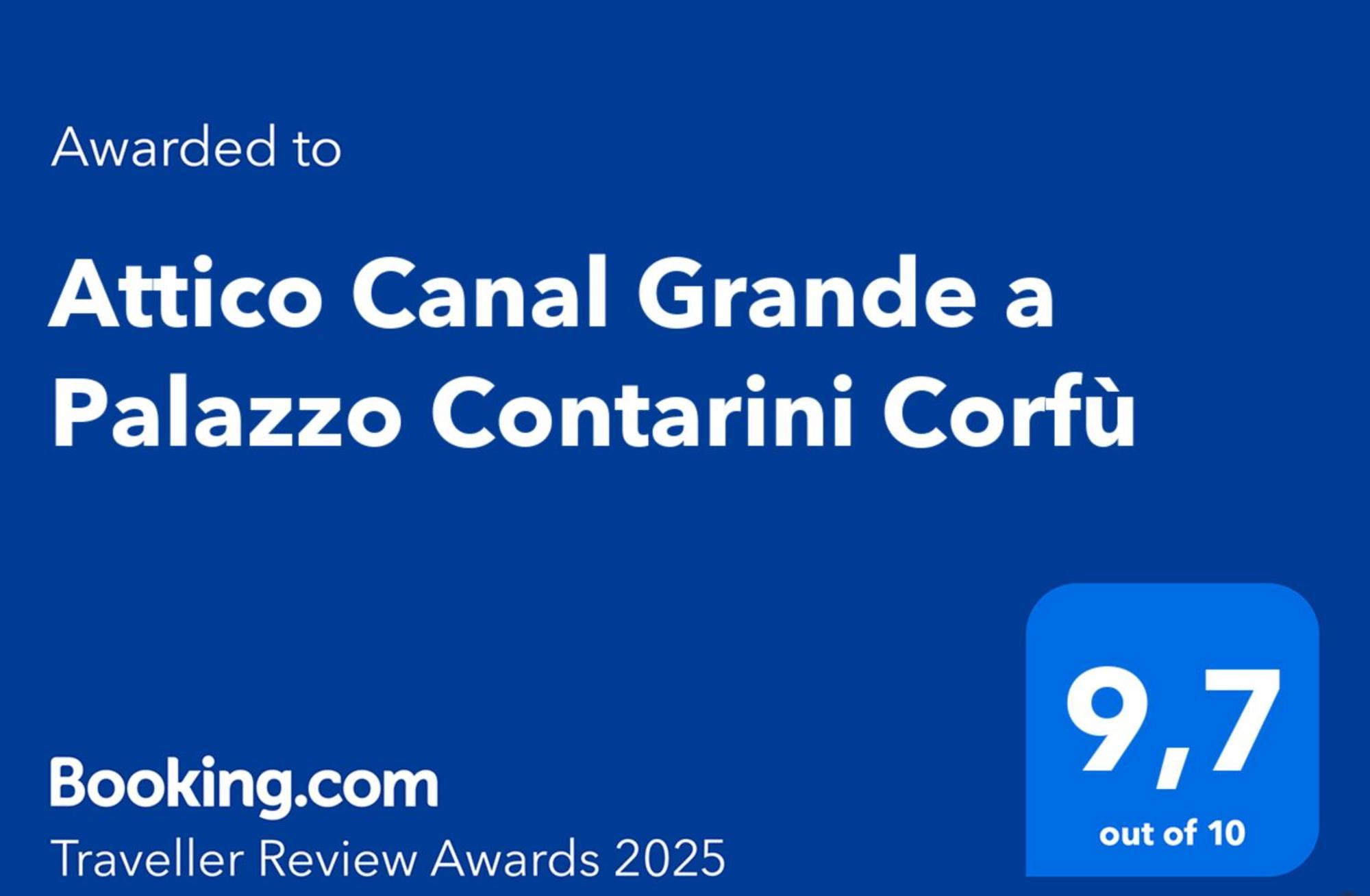 Attico Canal Grande A Palazzo Contarini Corfu Venezia Eksteriør bilde